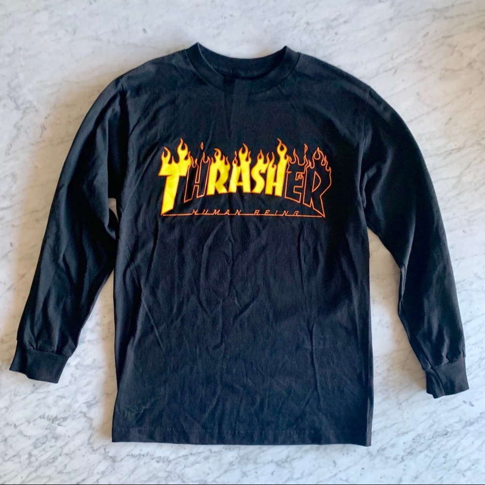 RARE Thrasher Pizza Slime human being t-shirt